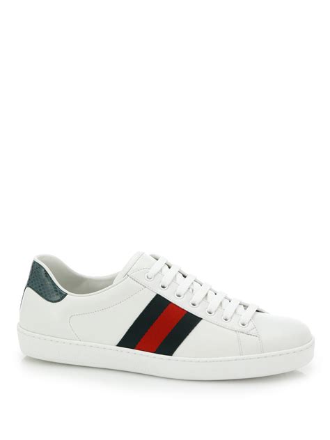 gucci white men's shoes|authentic Gucci men shoes.